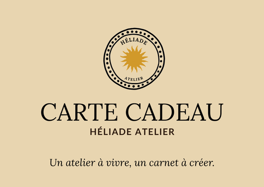 Carte cadeau Héliade Atelier